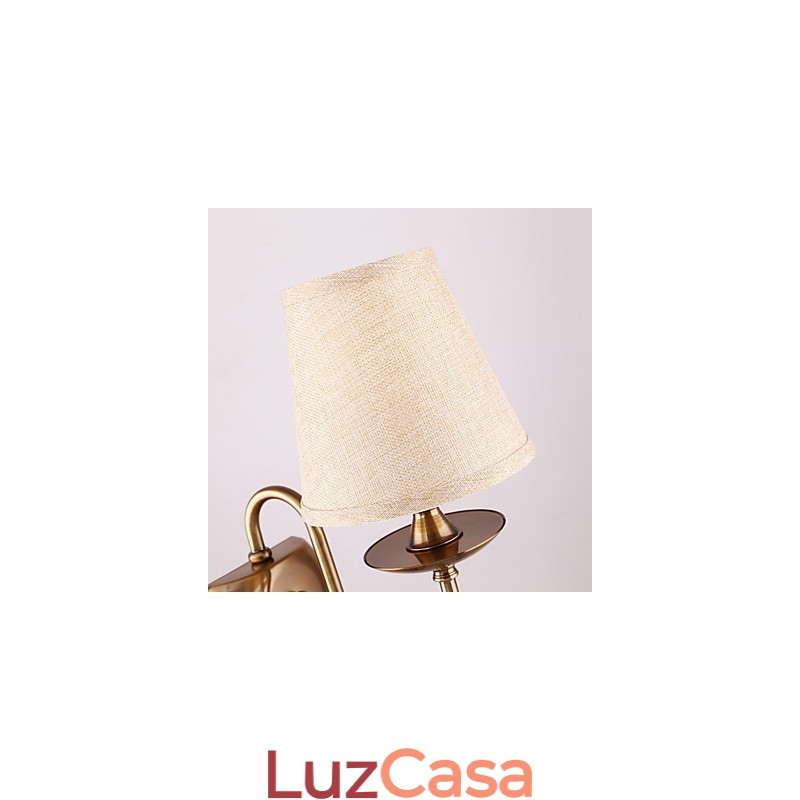 Recurso tradicional clássico galvanizado para proteção ocular Arandelas de parede Downlight Luminária de parede