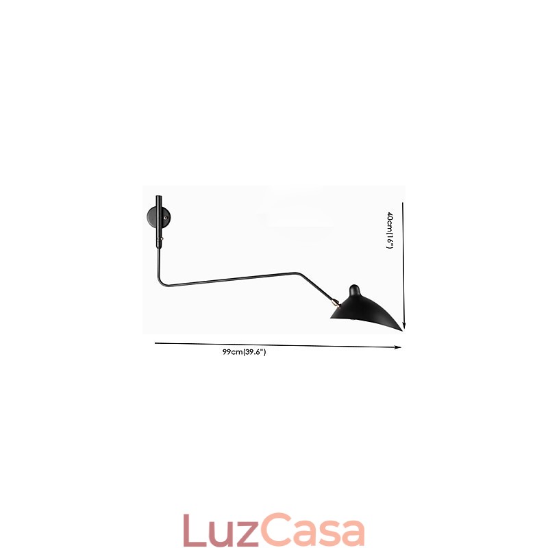Pintura Contemporânea Moderna Recurso para Braço Oscilante Luz Ambiente Braço Oscilante Luzes Luz de Parede