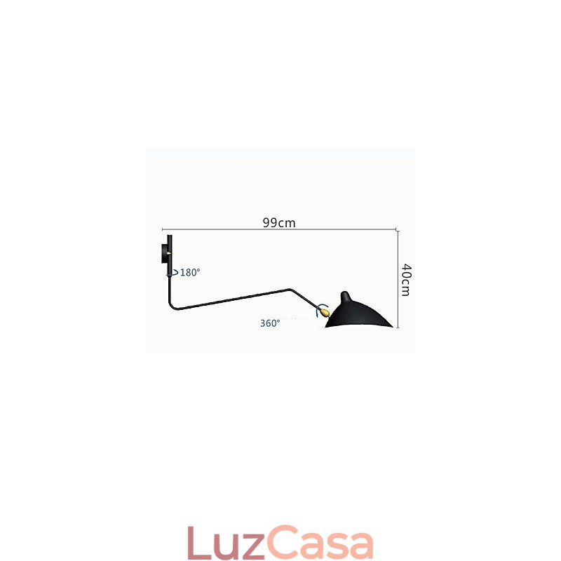 Pintura Contemporânea Moderna Recurso para Braço Oscilante Luz Ambiente Braço Oscilante Luzes Luz de Parede