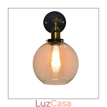 Luminária de parede de ferro preta simples retrô luminária de parede de cabeça única luminária de parede decorativa estilo europeu Luminária de parede de ferro preta simples retrô luminária de parede de cabeça única luminária de parede decorativa estilo europeu