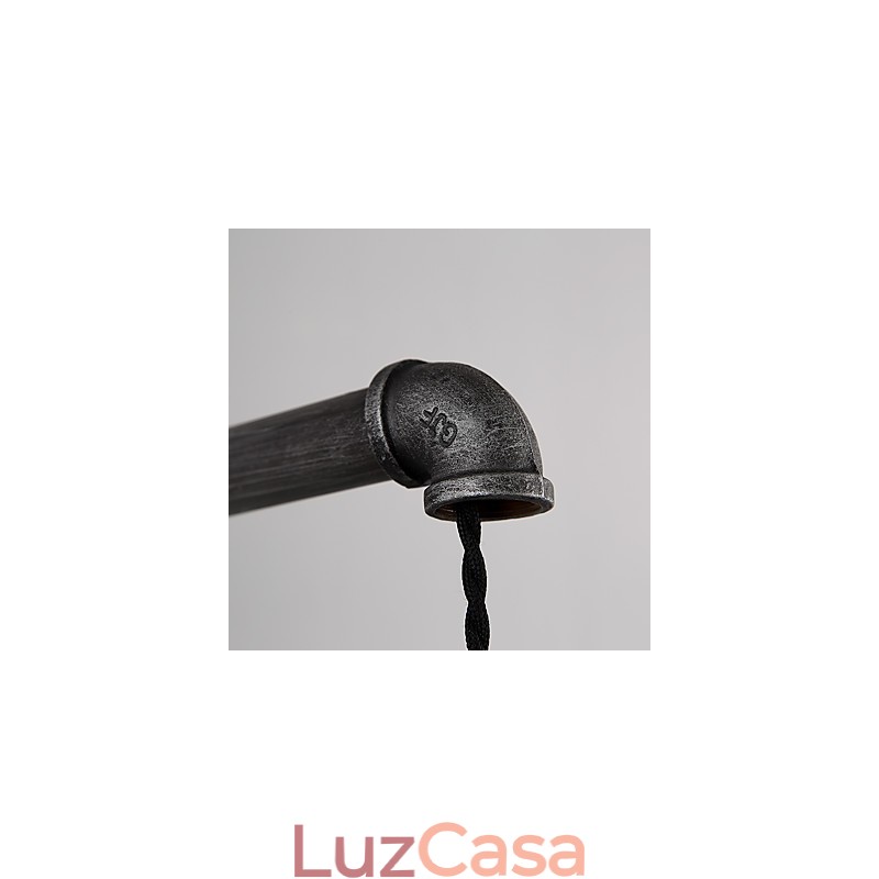 Luminárias de parede de tubo industrial vintage com interruptor Luzes criativas Restaurante Café Bar Decoração iluminação com 1 luz Acabamento pintado