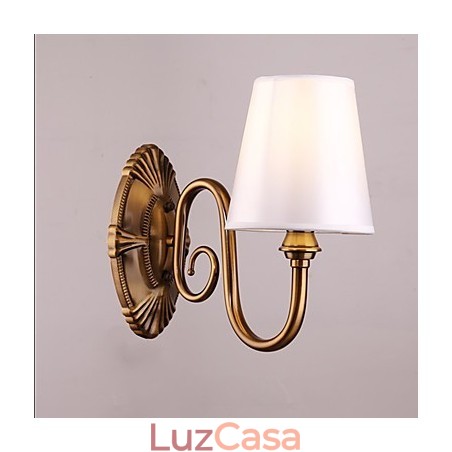 Recurso tradicional clássico galvanizado para proteção ocular Arandelas de parede Downlight Luminária de parede