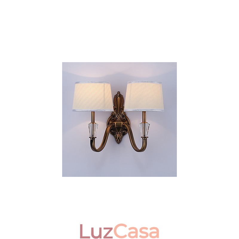 Recurso tradicional clássico galvanizado para proteção ocular Arandelas de parede Downlight Luminária de parede