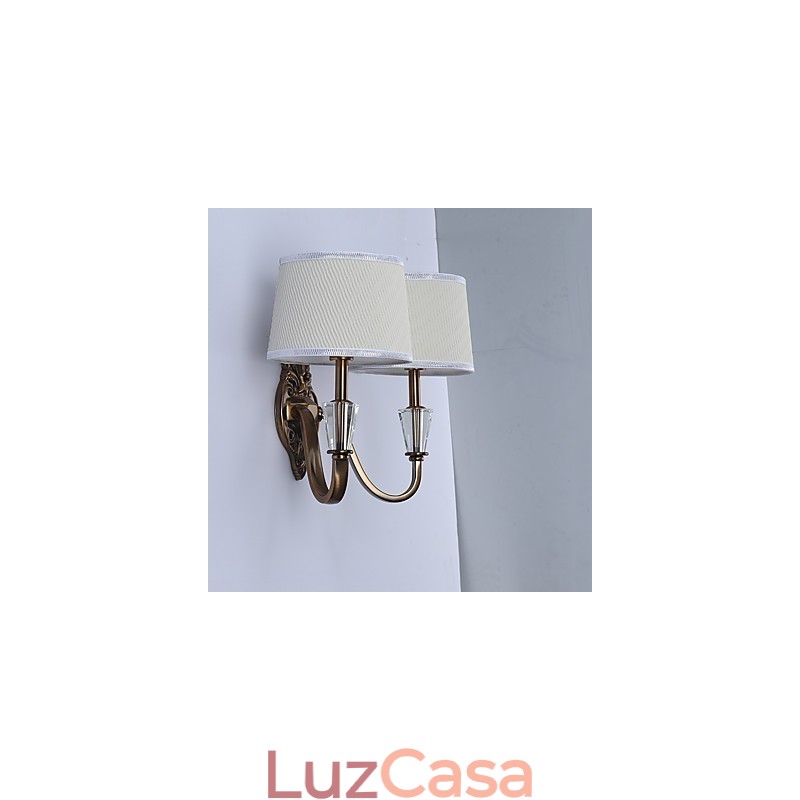 Recurso tradicional clássico galvanizado para proteção ocular Arandelas de parede Downlight Luminária de parede
