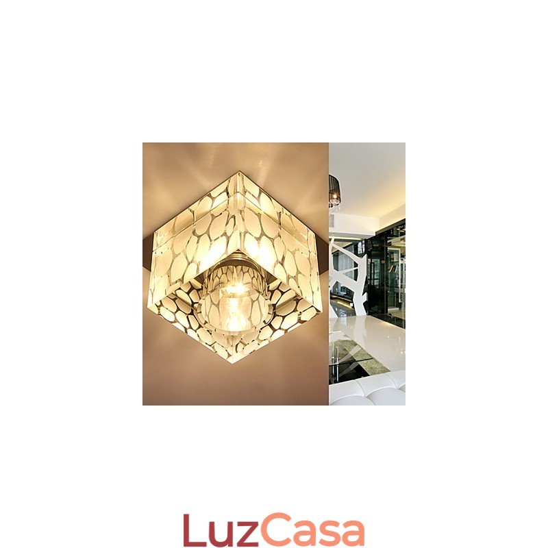 Lâmpada de cristal Smd CreativeTube Spotlight Absorve luz de cúpula