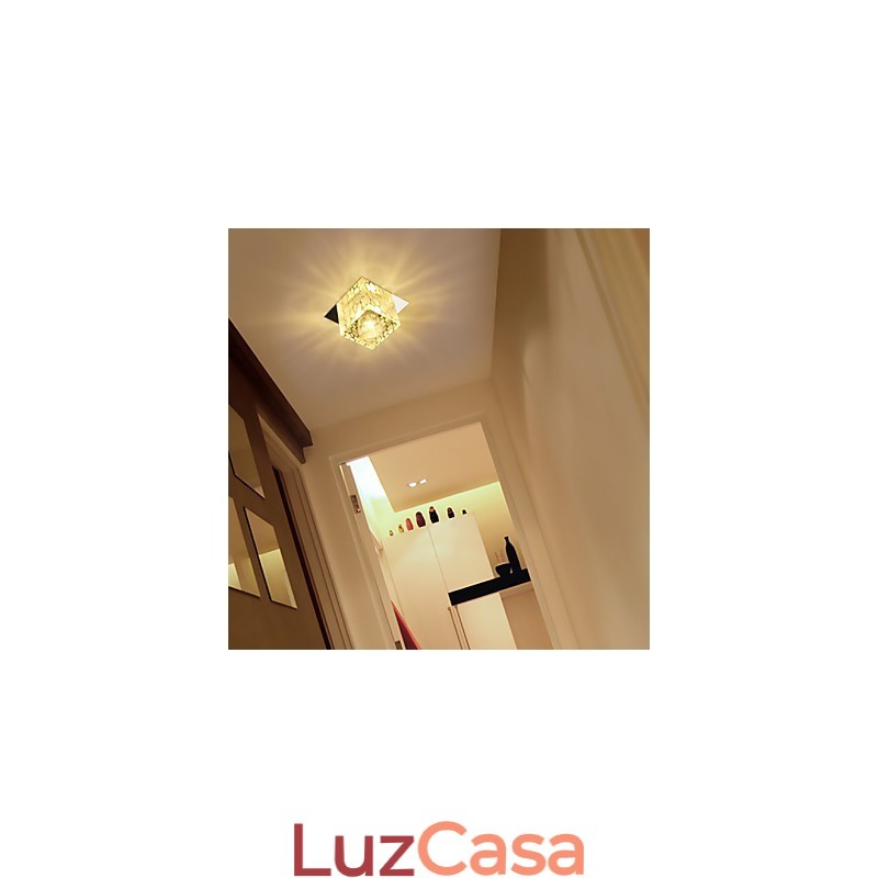 Lâmpada de cristal Smd CreativeTube Spotlight Absorve luz de cúpula