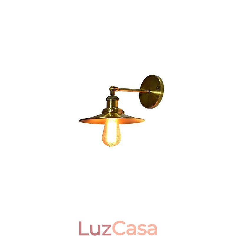 Rustic Lodge Traditional Classic Latão Recurso para Downlight Arandelas de Parede Luz de Parede