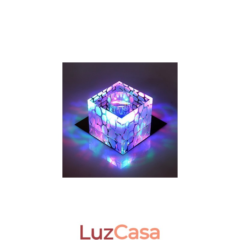 Lâmpada de cristal Smd CreativeTube Spotlight Absorve luz de cúpula