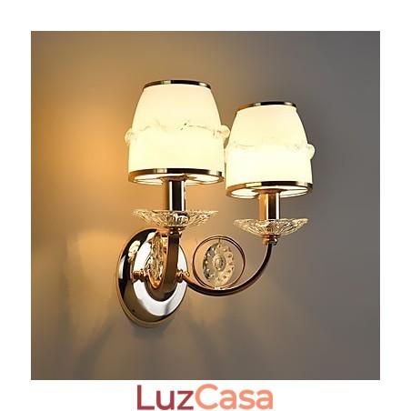 Luminária de parede moderna contemporânea galvanizada para proteção ocular, arandela de luz ambiente, luminária de parede Luminária de parede moderna contemporânea galvanizada para proteção ocular, arandela de luz ambiente, luminária de parede