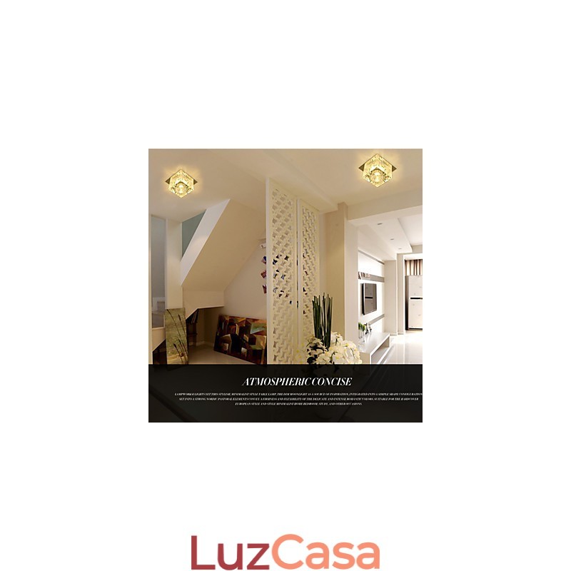 Lâmpada de cristal Smd CreativeTube Spotlight Absorve luz de cúpula