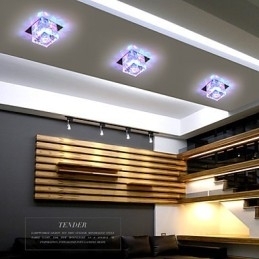 Lâmpada de cristal Smd CreativeTube Spotlight Absorve luz de cúpula