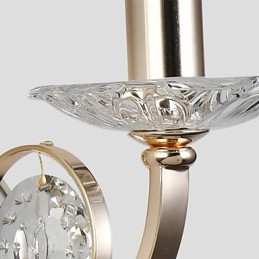 Luminária de parede moderna contemporânea galvanizada para proteção ocular, arandela de luz ambiente, luminária de parede