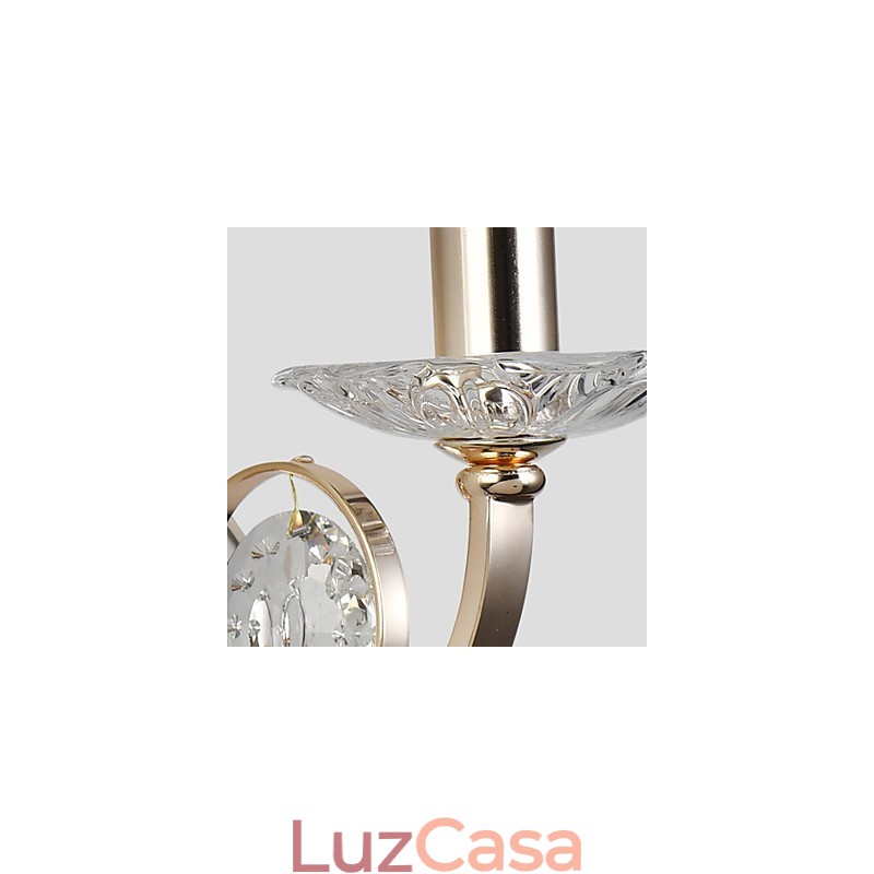 Luminária de parede moderna contemporânea galvanizada para proteção ocular, arandela de luz ambiente, luminária de parede