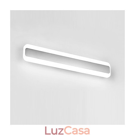 Luminária de parede moderna contemporânea cromada para iluminação de banheiro com luz ambiente Luminária de parede moderna contemporânea cromada para iluminação de banheiro com luz ambiente
