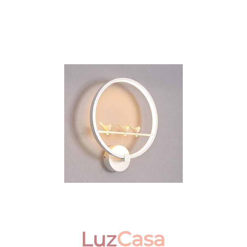 Arandelas de parede modernas e contemporâneas integradas para estilo mini, luz ambiente, luz de parede