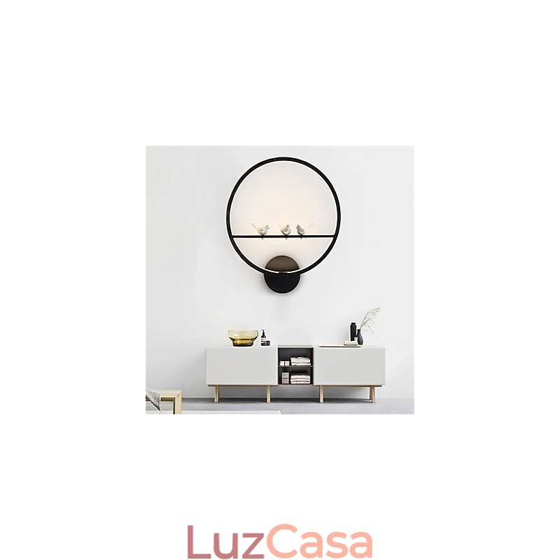 Arandelas de parede modernas e contemporâneas integradas para estilo mini, luz ambiente, luz de parede