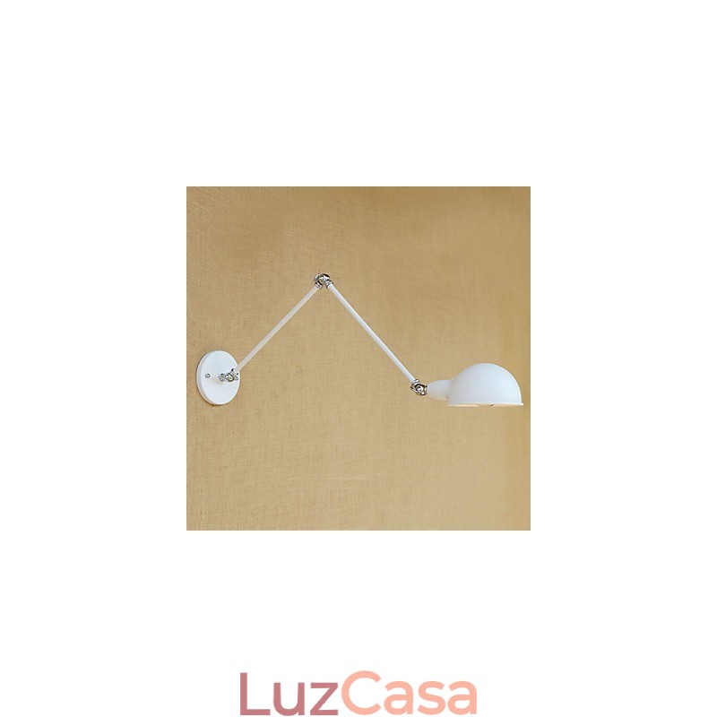 Recurso moderno contemporâneo retrô galvanizado para proteção ocular de braço oscilante, luz ambiente