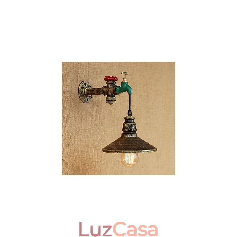 Novidade Country Recurso de pintura retrô para arandelas de parede de luz ambiente estilo mini