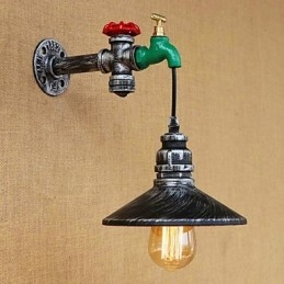 Novidade Country Recurso de pintura retrô para arandelas de parede de luz ambiente estilo mini