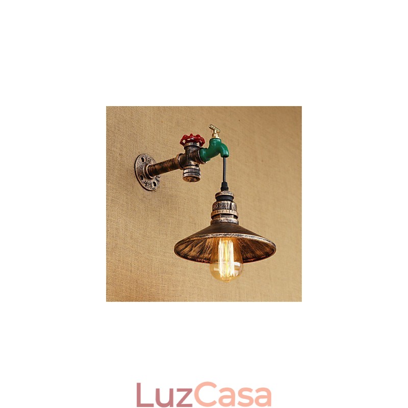 Novidade Country Recurso de pintura retrô para arandelas de parede de luz ambiente estilo mini