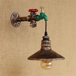 Novidade Country Recurso de pintura retrô para arandelas de parede de luz ambiente estilo mini