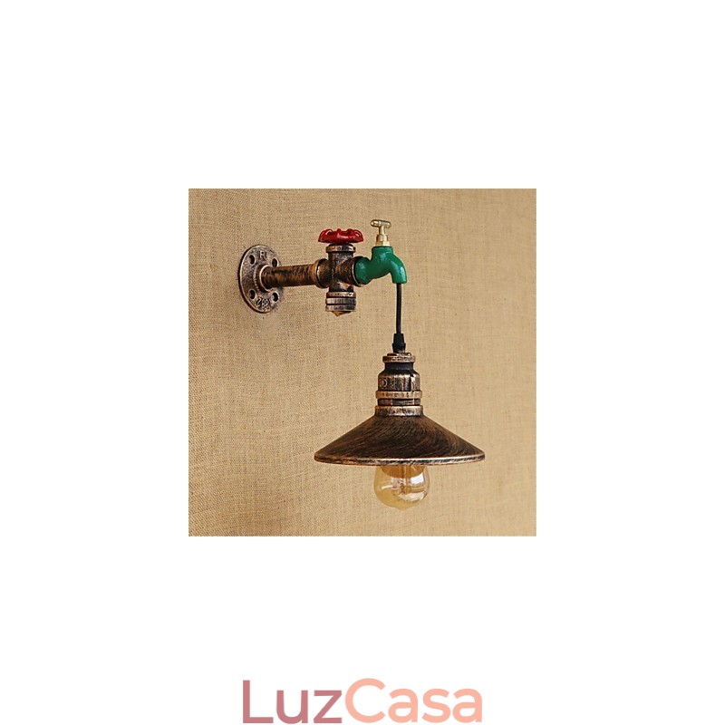 Novidade Country Recurso de pintura retrô para arandelas de parede de luz ambiente estilo mini