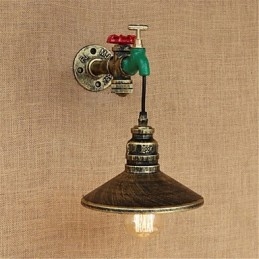 Novidade Country Recurso de pintura retrô para arandelas de parede de luz ambiente estilo mini