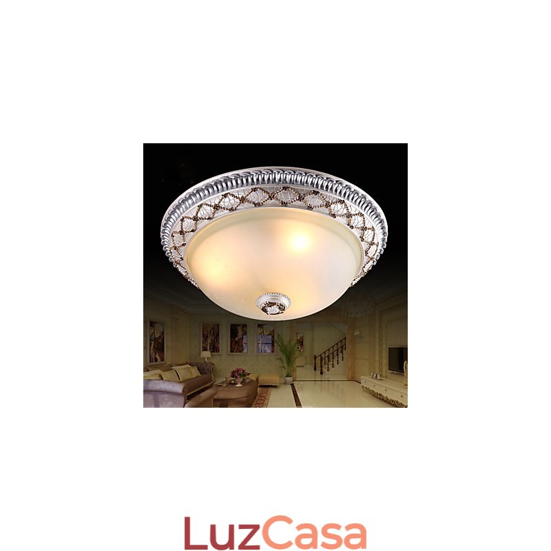 Europa Tipo Resina Vidro Dome Luz Doce Para Absorver Lâmpada De Luz Dome