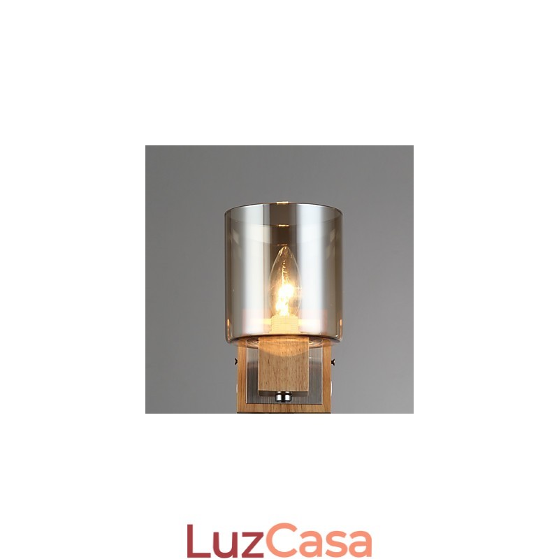 Luminária de parede de vidro Moderna Contemporânea Outros Característica para Estilo Mini Arandelas de parede de luz ambiente Luminária de parede