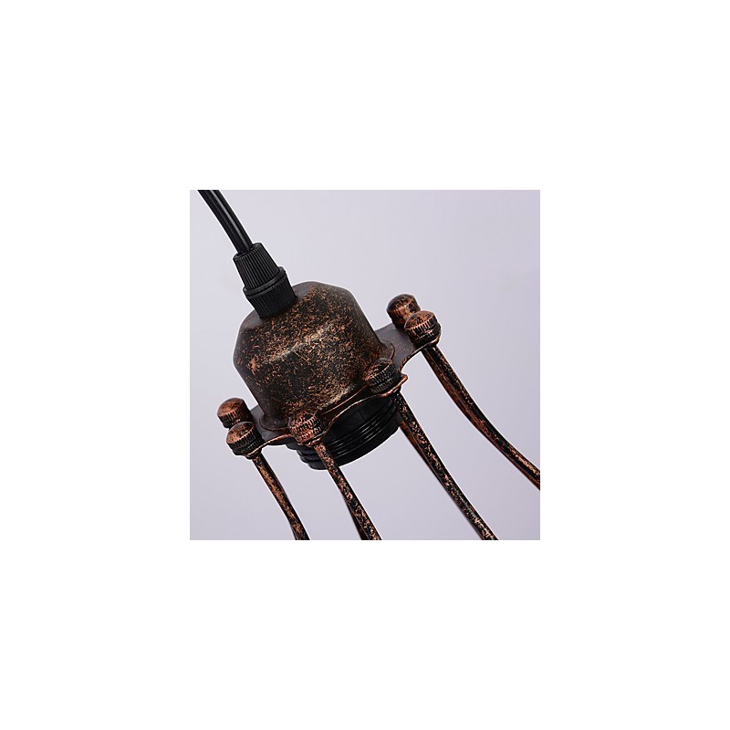 Luminária de parede de ferro retrô industrial personalidade criativa luminária de parede com polia elevatória