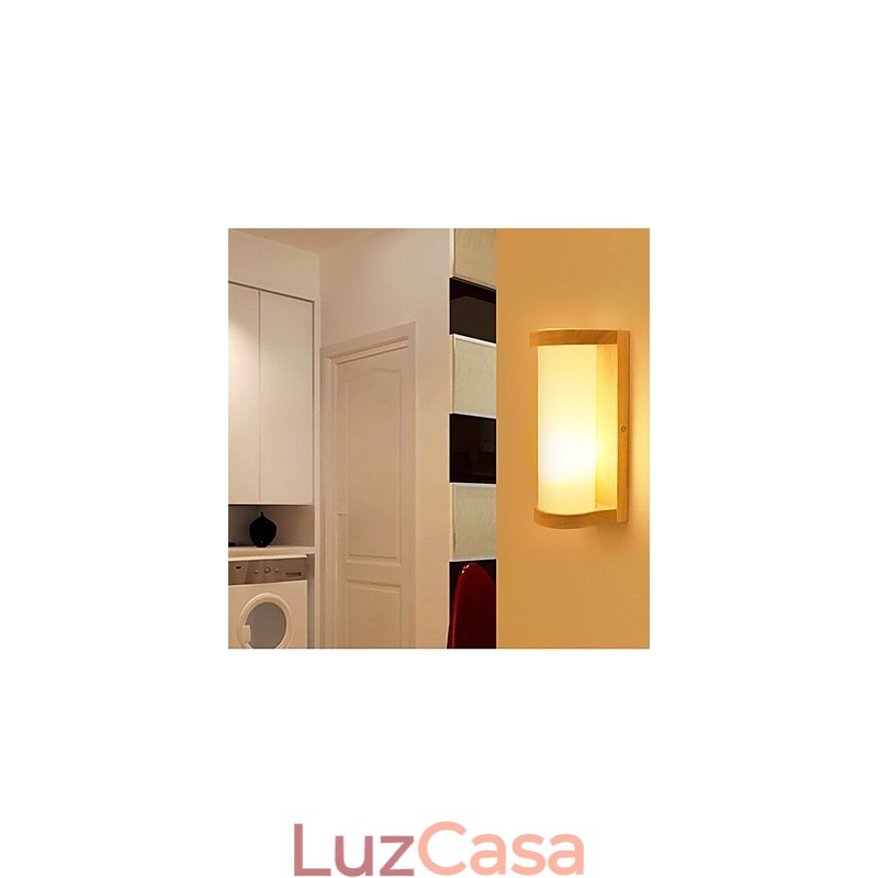 Pintura country contemporânea moderna para arandelas de parede com luz ambiente