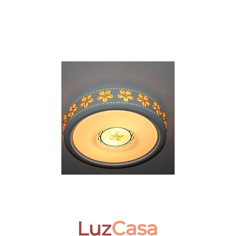 Luminárias de teto modernas em formato de ferro com 2 cabeças