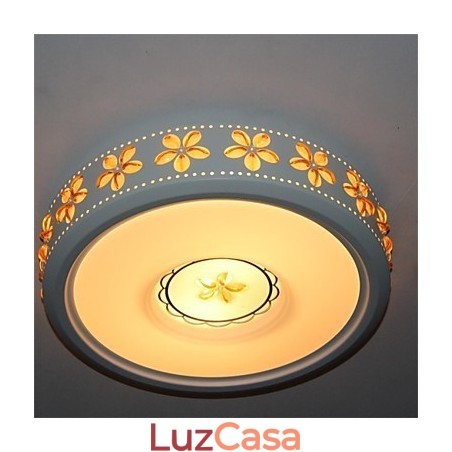 Luminárias de teto modernas em formato de ferro com 2 cabeças Luminárias de teto modernas em formato de ferro com 2 cabeças