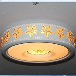 Luminárias de teto modernas em formato de ferro com 2 cabeças