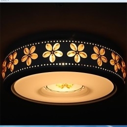 Luminárias de teto modernas em formato de ferro com 2 cabeças