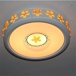 Luminárias de teto modernas em formato de ferro com 2 cabeças