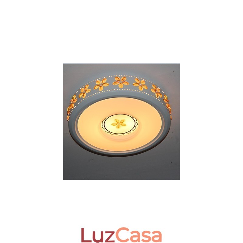 Luminárias de teto modernas em formato de ferro com 2 cabeças