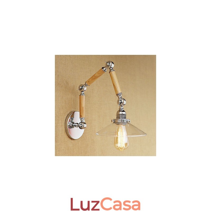 Recurso de galvanoplastia retrô country para proteção ocular de braço oscilante Luzes de braço oscilante