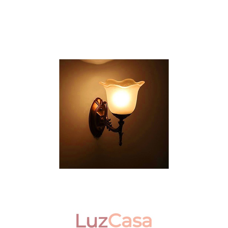 Luminárias de parede estilo europeu ou americano, modernas e contemporâneas, galvanizadas, para proteção dos olhos