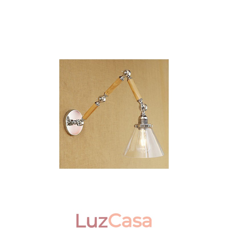 Recurso de galvanoplastia retrô country para proteção ocular de braço oscilante Luzes de braço oscilante