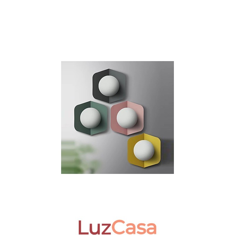 Recurso contemporâneo moderno para arandelas de parede de luz ambiente estilo mini