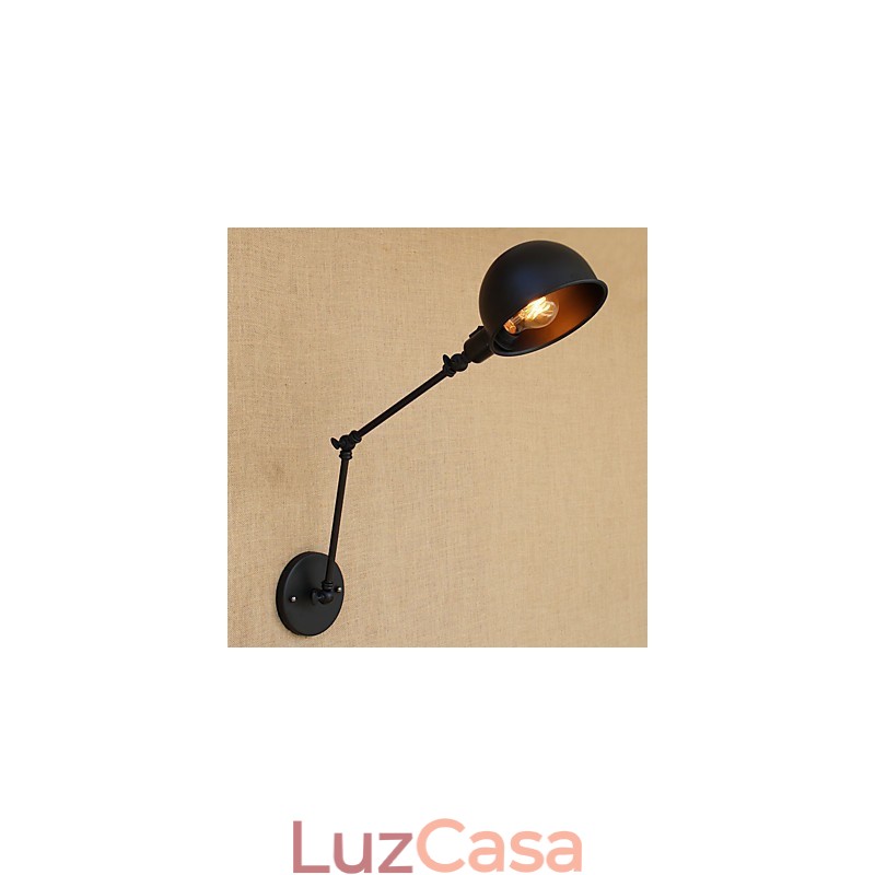 Recurso de pintura retrô country simples para braço oscilante estilo mini proteção ocular downlight luzes de braço oscilante