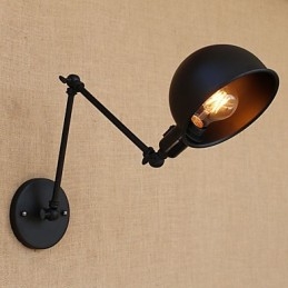 Recurso de pintura retrô country simples para braço oscilante estilo mini proteção ocular downlight luzes de braço oscilante