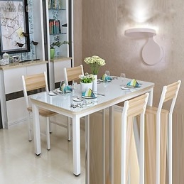 Recurso contemporâneo moderno country para arandelas de parede de luz ambiente estilo mini