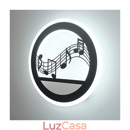 Luminária de parede criativa para cabeceira de quarto, luminária de acrílico para corredor de entrada, lâmpada simples e moderna para escada e varanda Luminária de parede criativa para cabeceira de quarto, luminária de acrílico para corredor de entrada, lâmpada simples e moderna para escada e varanda