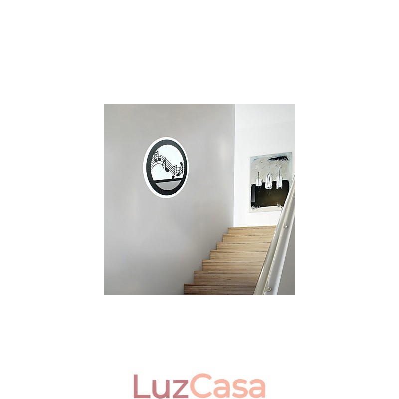 Luminária de parede criativa para cabeceira de quarto, luminária de acrílico para corredor de entrada, lâmpada simples e moderna para escada e varanda