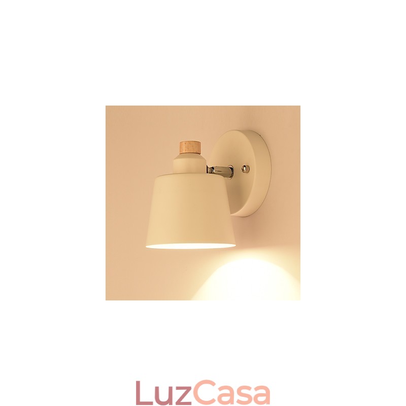 Luminária de parede moderna contemporânea com luz ambiente