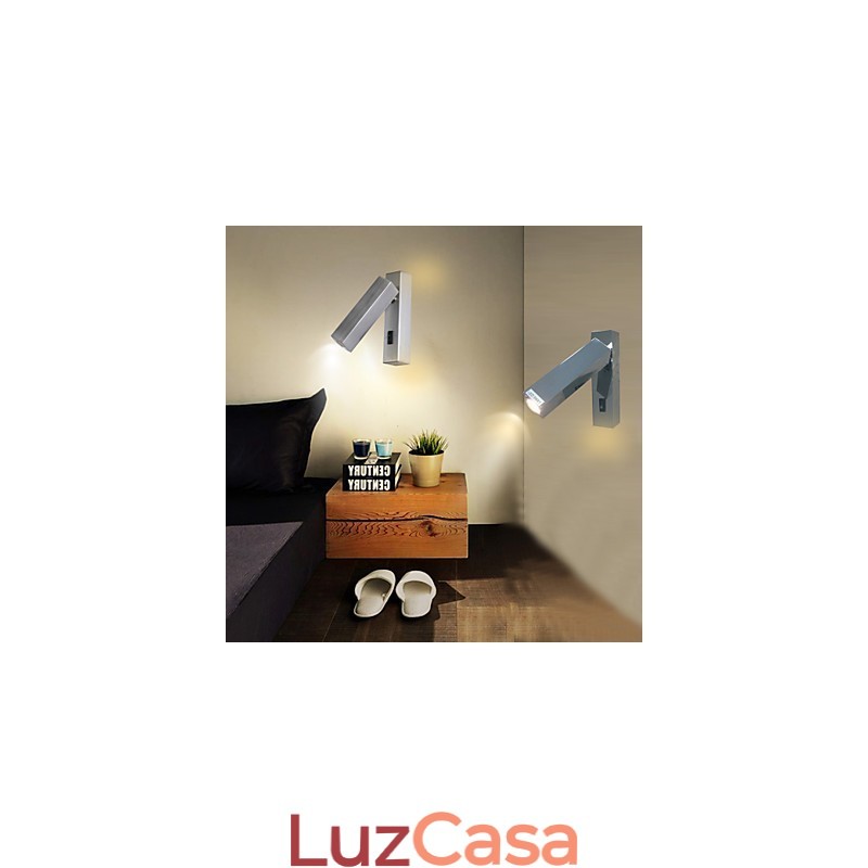 Recurso contemporâneo moderno para arandelas de parede de luz ambiente estilo mini