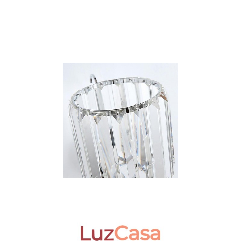 Cristal Moderno Contemporâneo Galvanizado Destaque Uplight Arandelas de Parede Luz de Parede