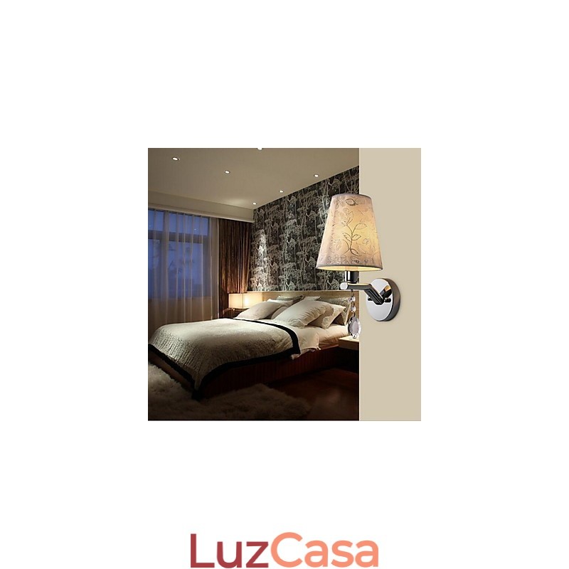 Cristal Moderno Contemporâneo Outros Destaque Uplight Wall Sconces Luz de Parede